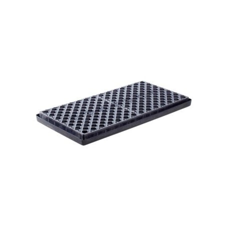 Pig PIG Utility Tray with Grate Black 49.25" L x 25.25" W x 3.25" H PAK123-BK